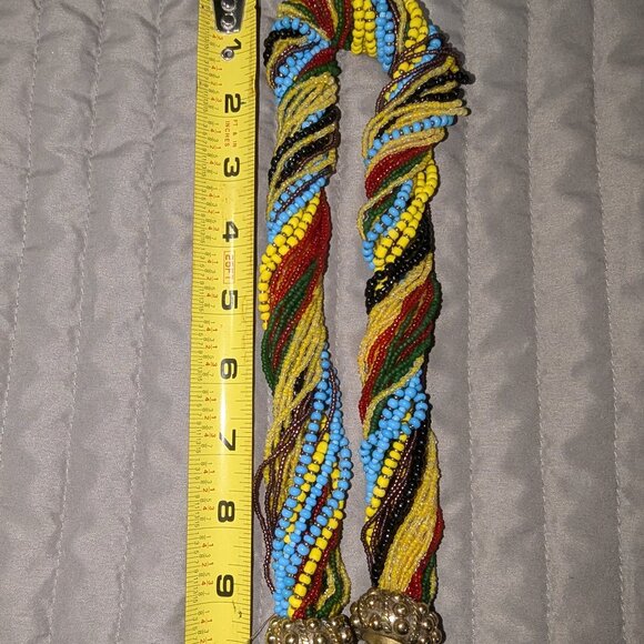 Luisa Conti Beaded Necklace **With Loose Strands SEE PHOTOS 1780 - Picture 8 of 11